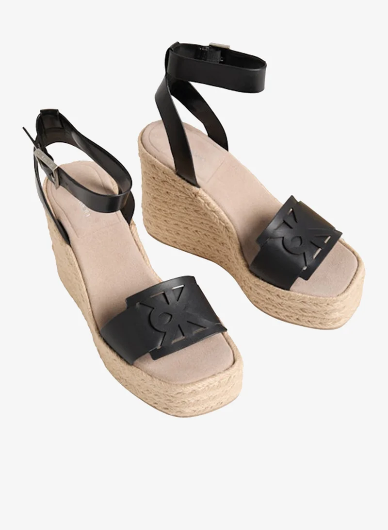 CALVIN KLEIN Elisabeth - Espadrille Wedge Sandals